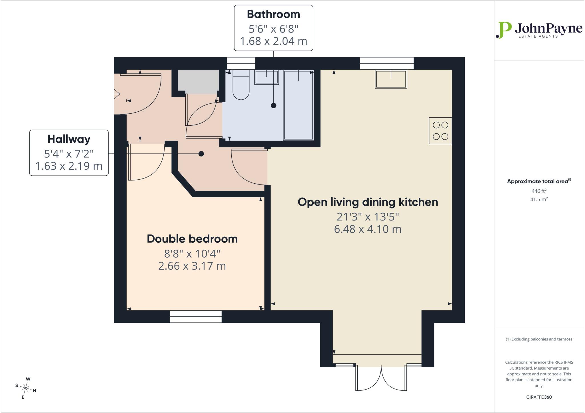 Border Court, Stoke, Coventry, CV3 floorplan