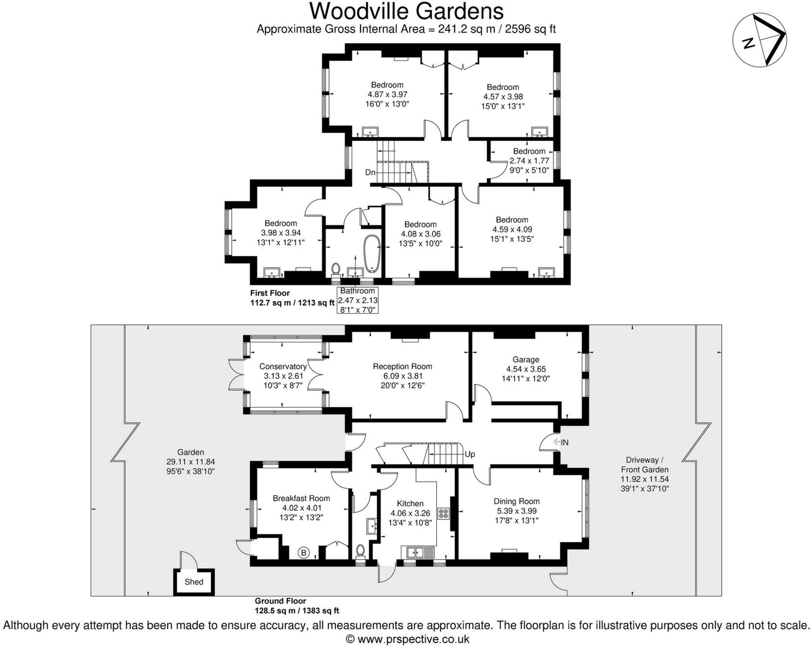 Woodville Gardens, Ealing, W5 floorplan