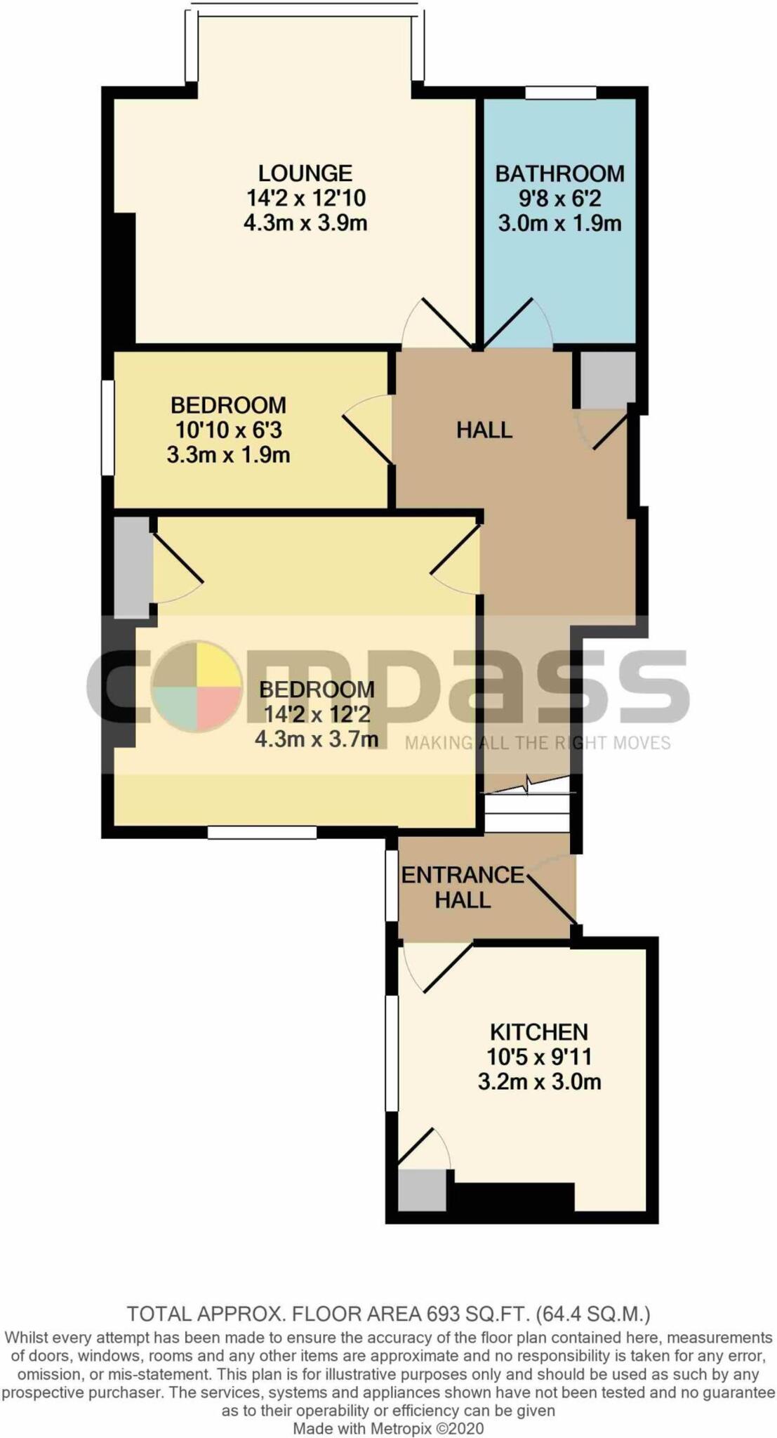 Goldington Avenue, Bedford, MK40 floorplan