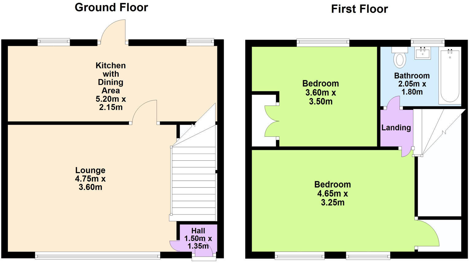 Woodside, Carradale floorplan
