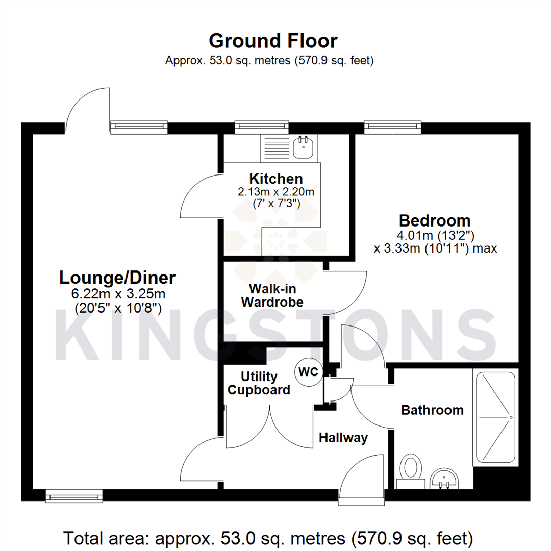 Spa Road, Melksham floorplan