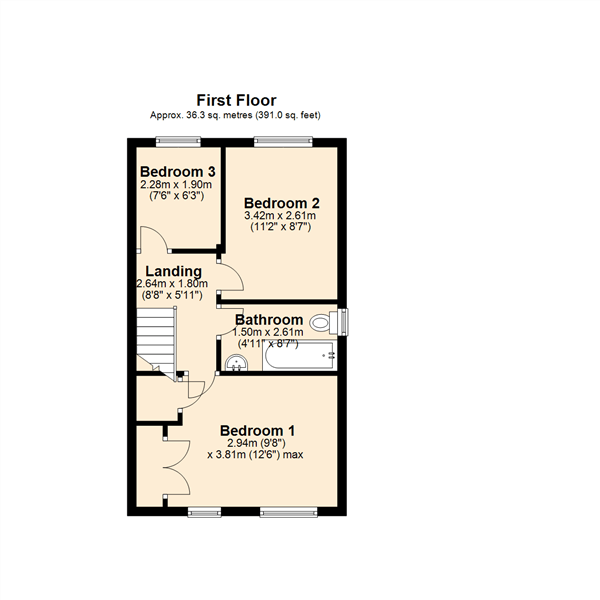 Robinia Drive, Hull, HU4 6QN floorplan