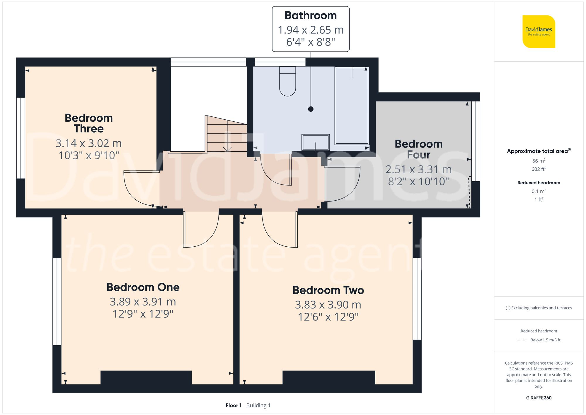 Villiers Road, Woodthorpe, Nottingham floorplan
