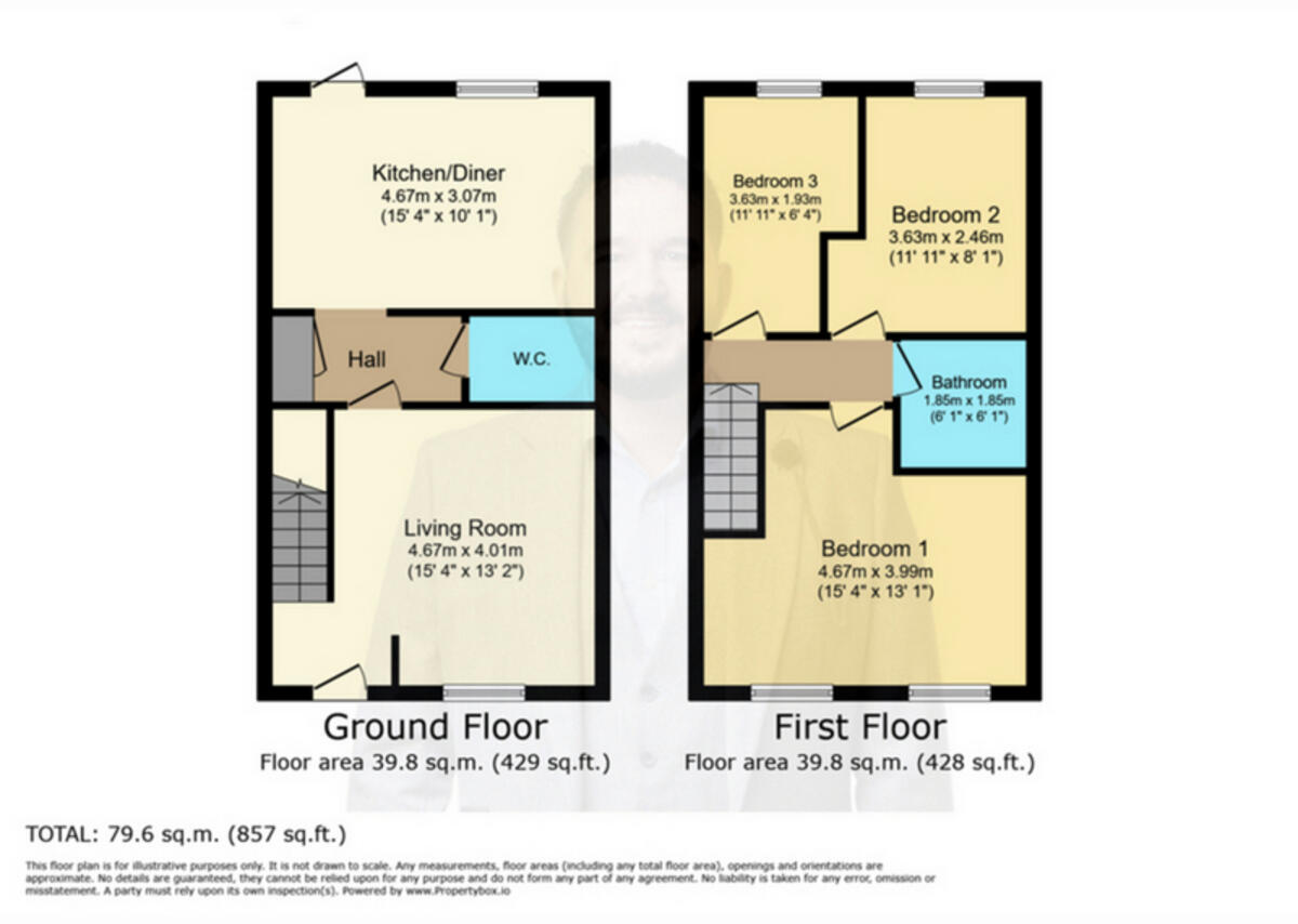 Cameron Close, Kenilworth, CV8 floorplan