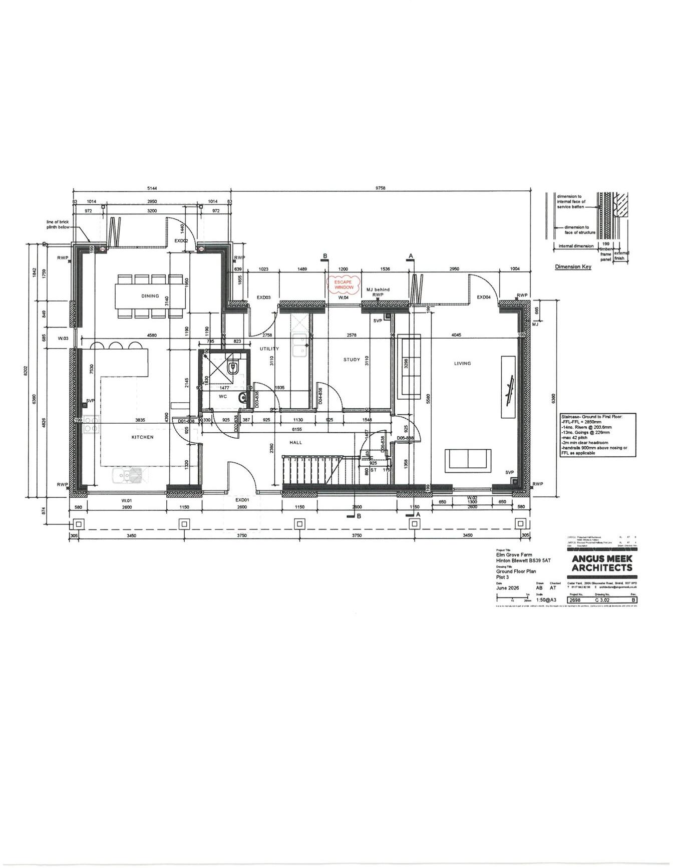  Hinton Blewett, BS39 floorplan