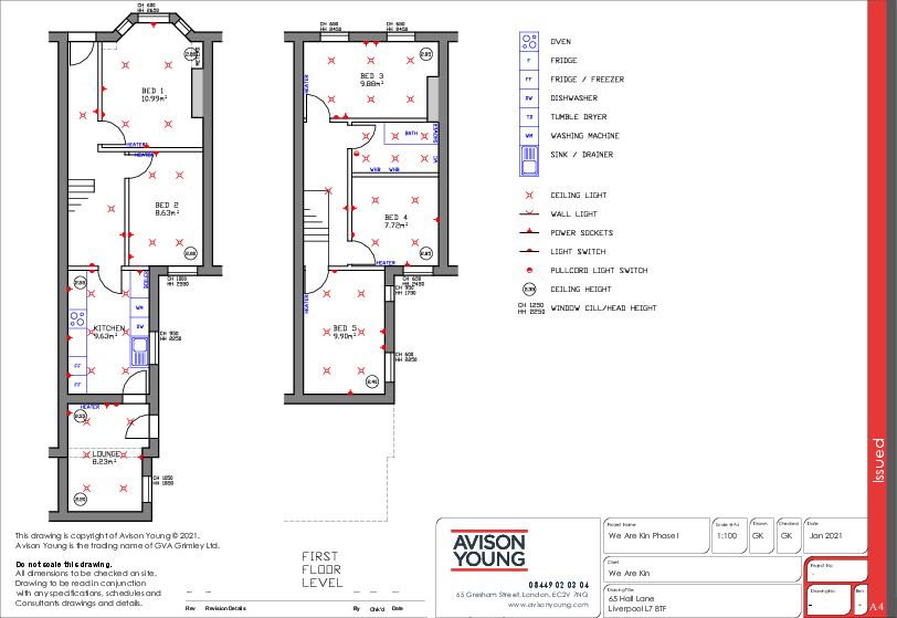 Hall Lane, Liverpool floorplan