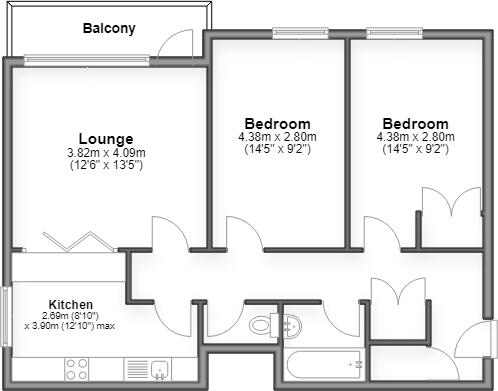 Hereford Street, Brighton, BN2 floorplan