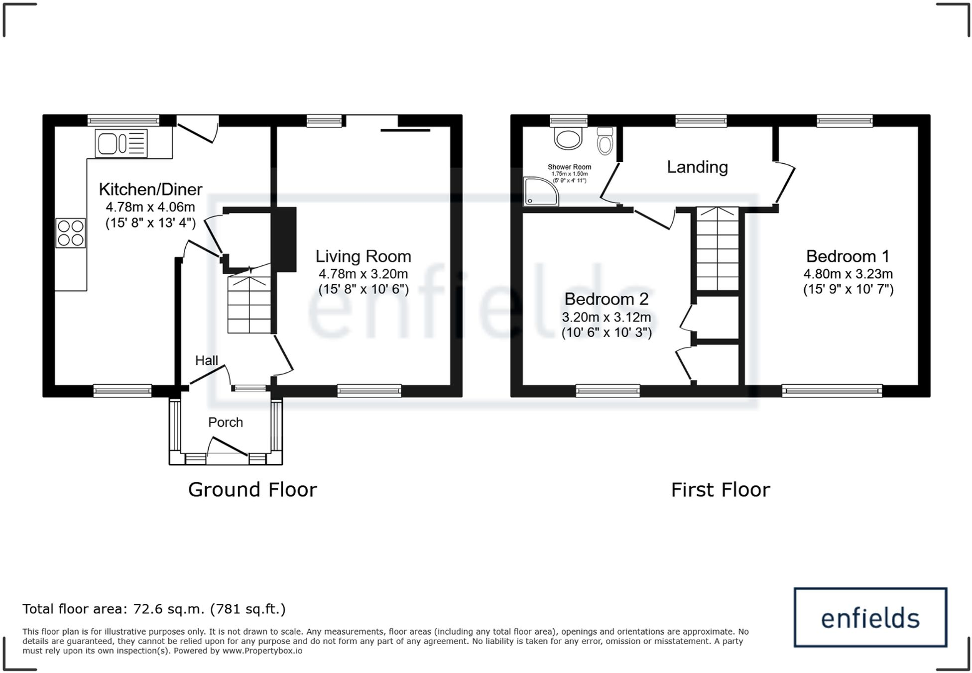 Bramdean Road, Southampton, SO18 floorplan