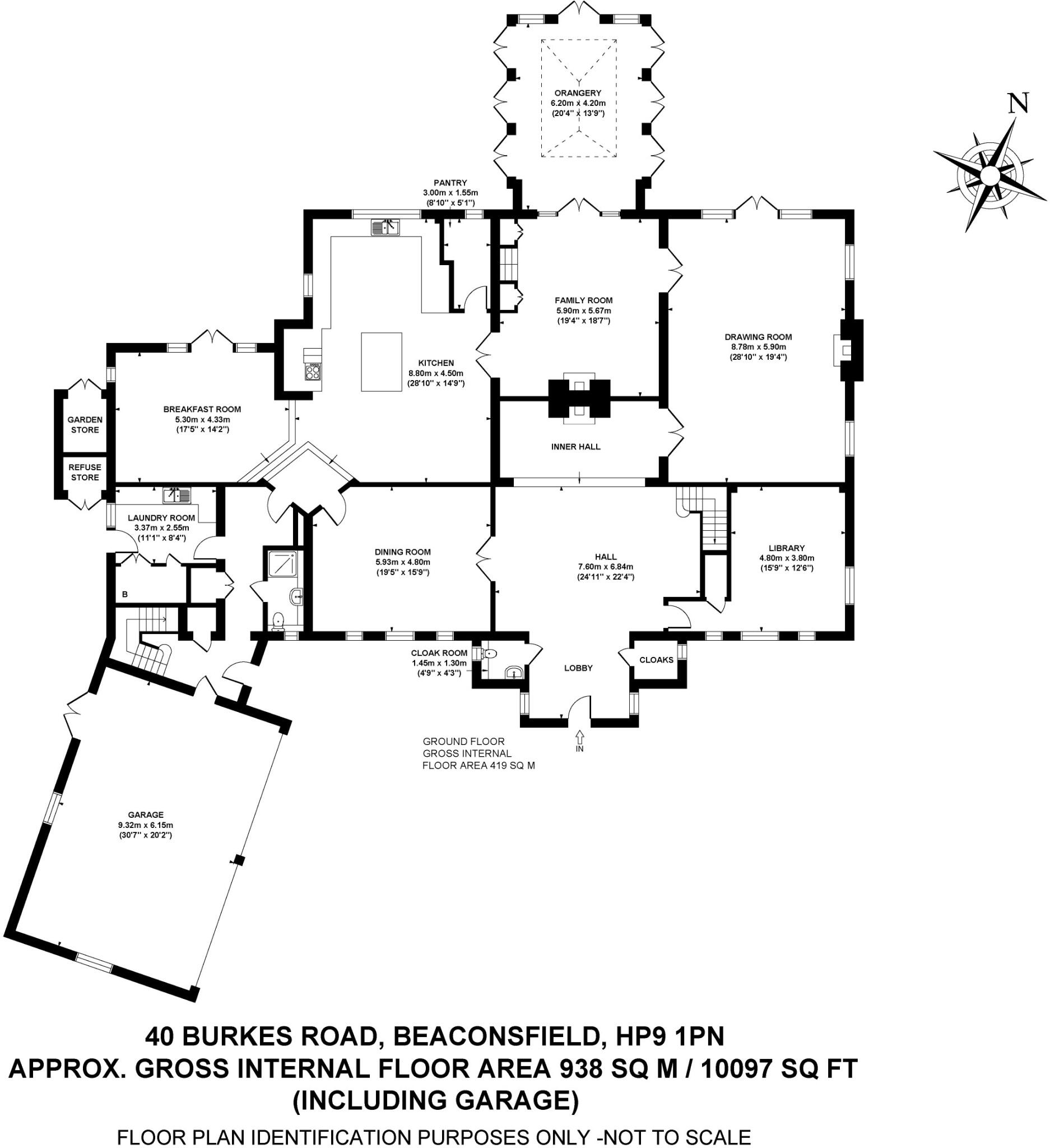 Burkes Road, Beaconsfield, Buckinghamshire, HP9 floorplan