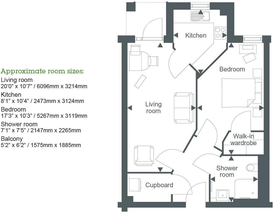 Duke's Ride, Crowthorne, Berkshire, RG45 6GT floorplan