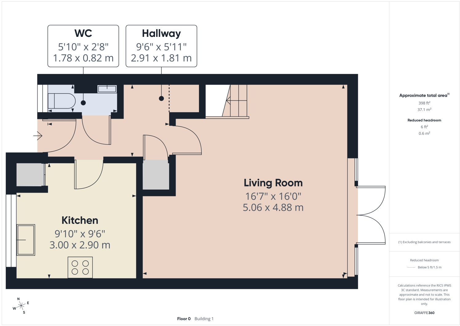 Garth Close, Bordon, Hampshire, GU35 floorplan