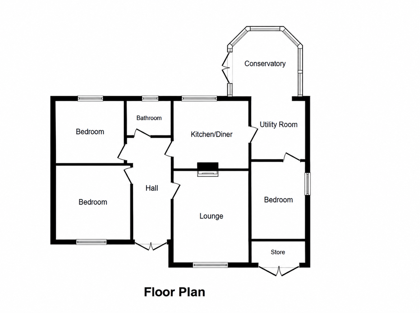 Broadgate, Whaplode Drove floorplan