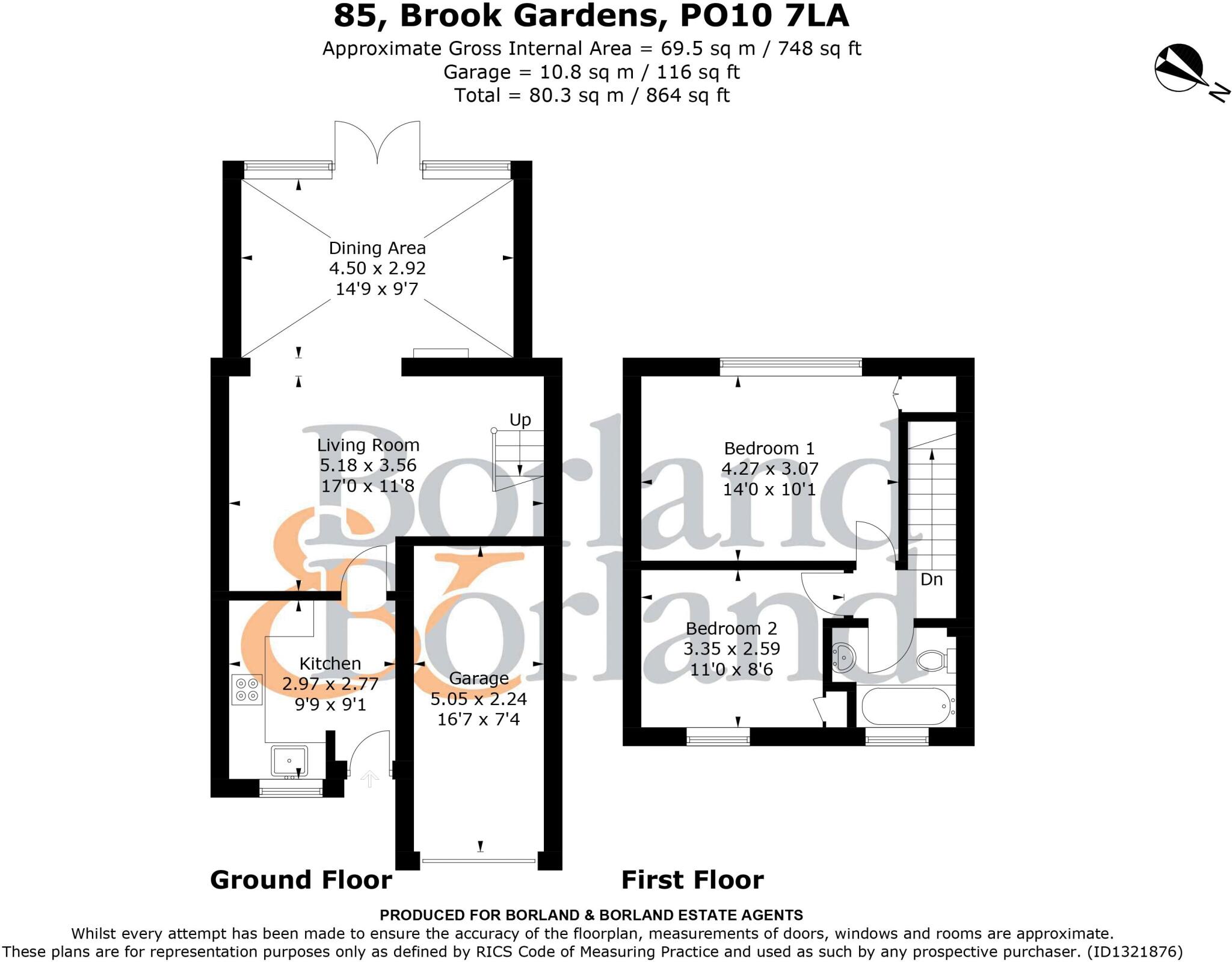 Brook Gardens, Emsworth floorplan