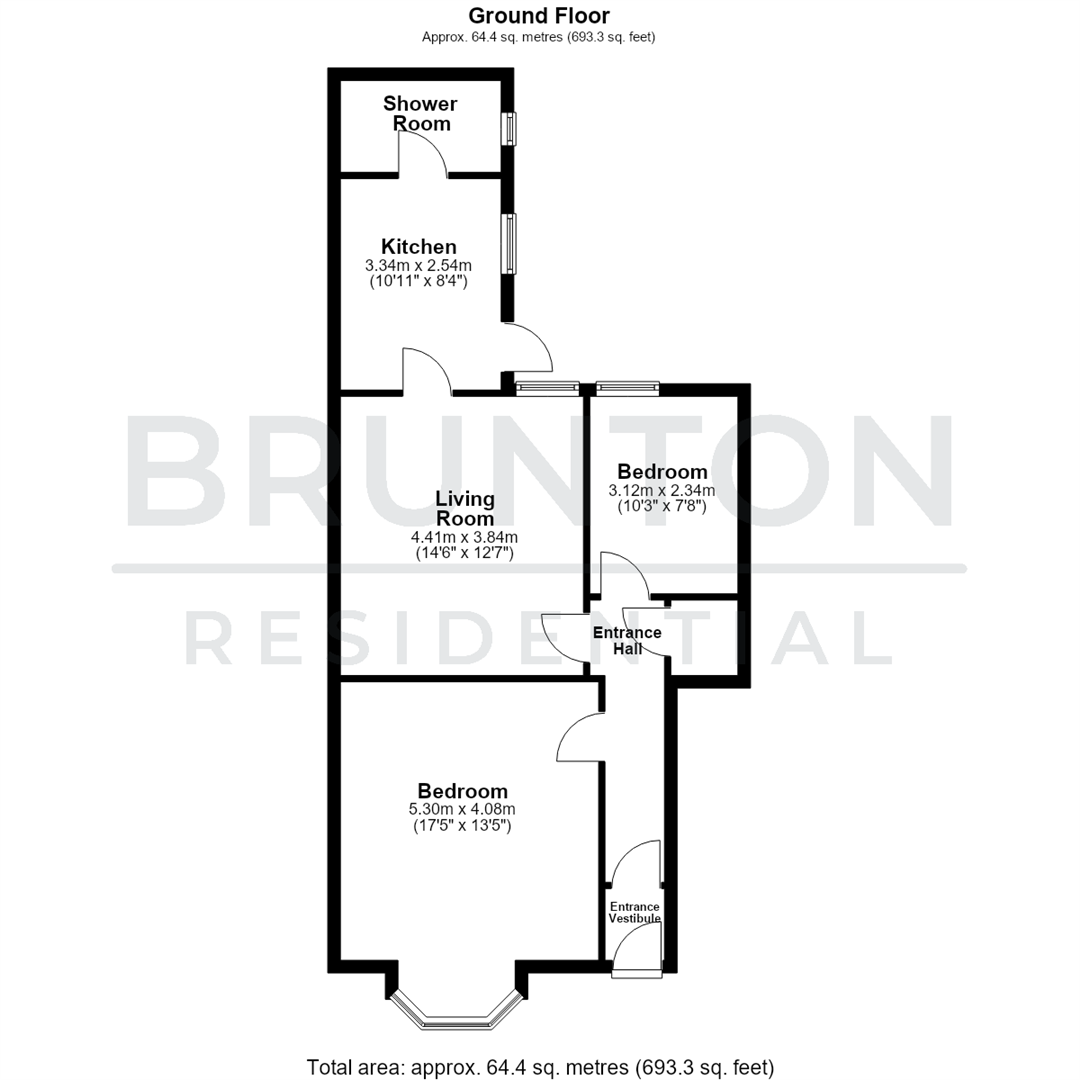 Oakland Road, Jesmond,  Newcastle Upon Tyne, NE2 floorplan