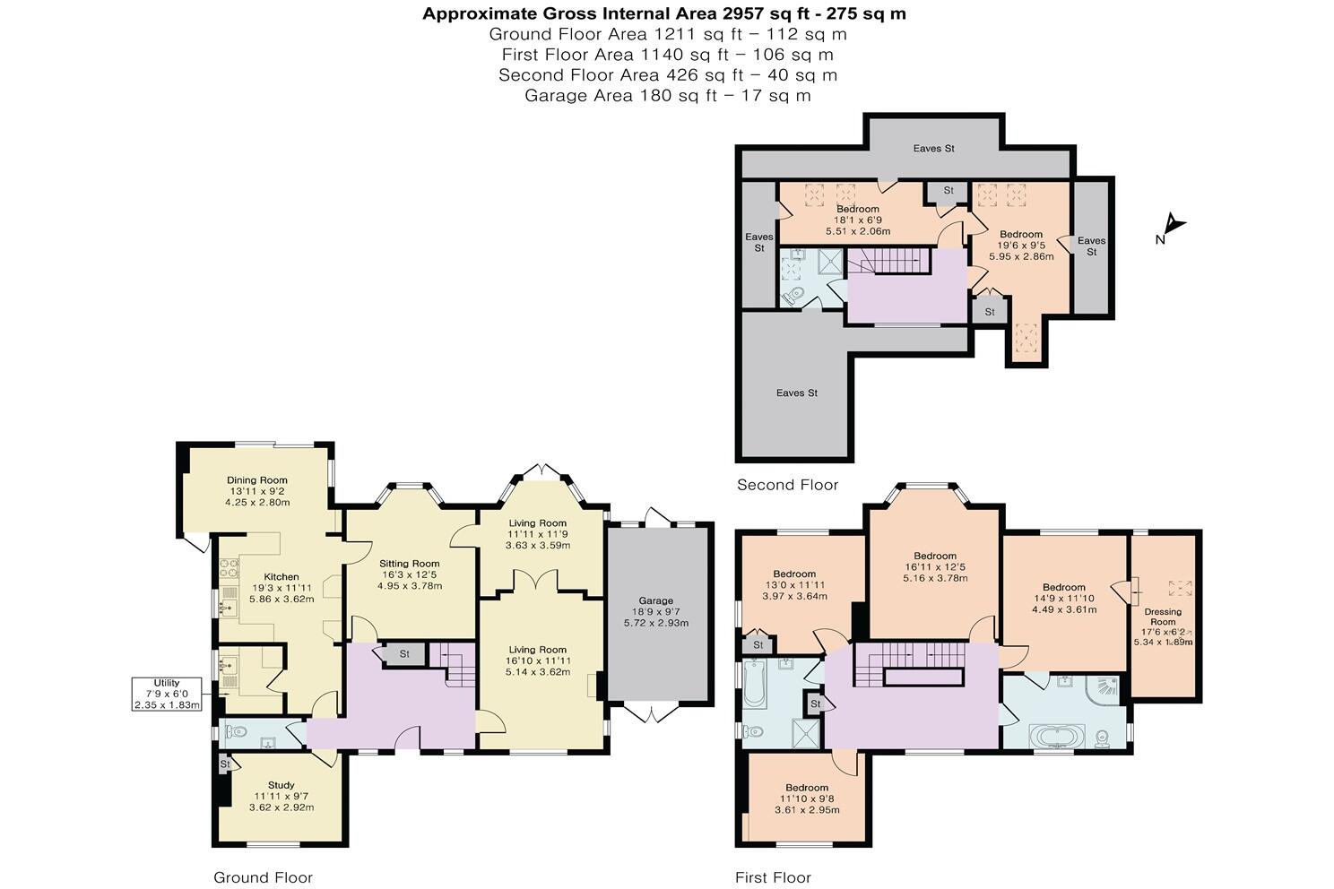 Highmoor Road, Caversham Heights, Reading floorplan