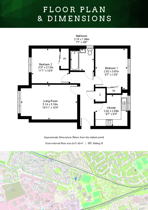 Flat 4, 2 Torwood Crescent, Edinburgh, EH12 9GJ floorplan