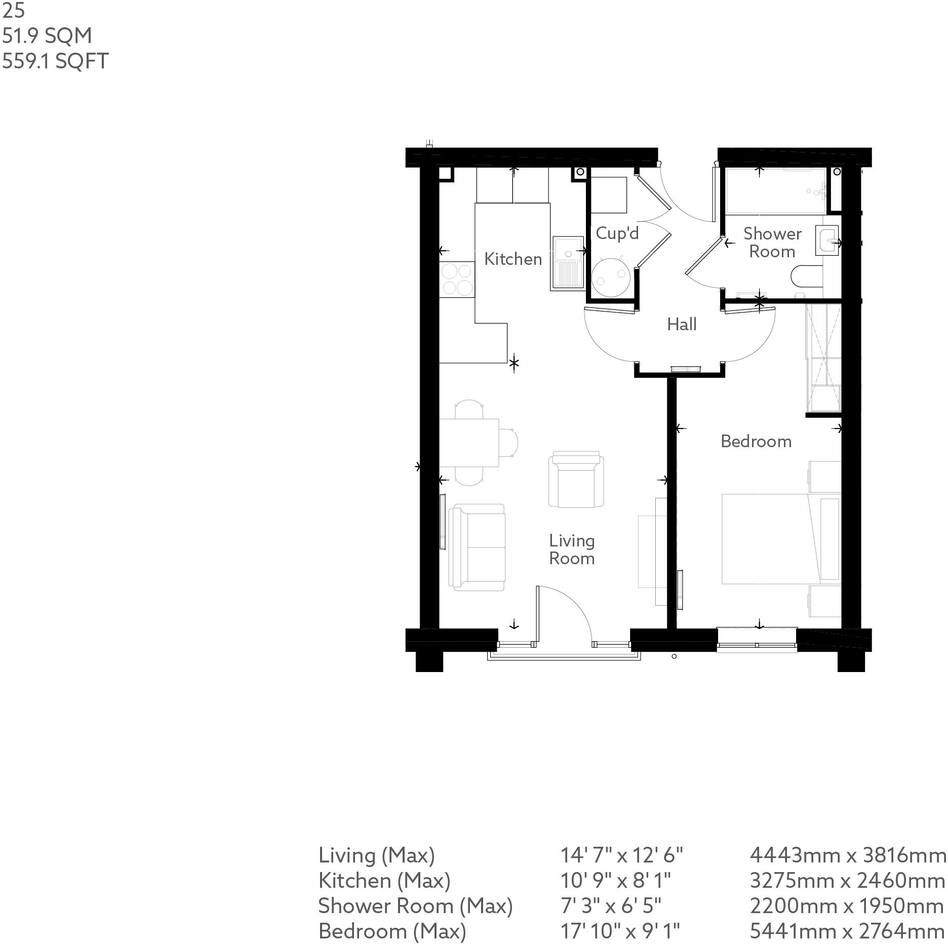 Beesons House, 
Beeson's Yard,
Bury Lane,
Rickmansworth,
WD3 1DS floorplan