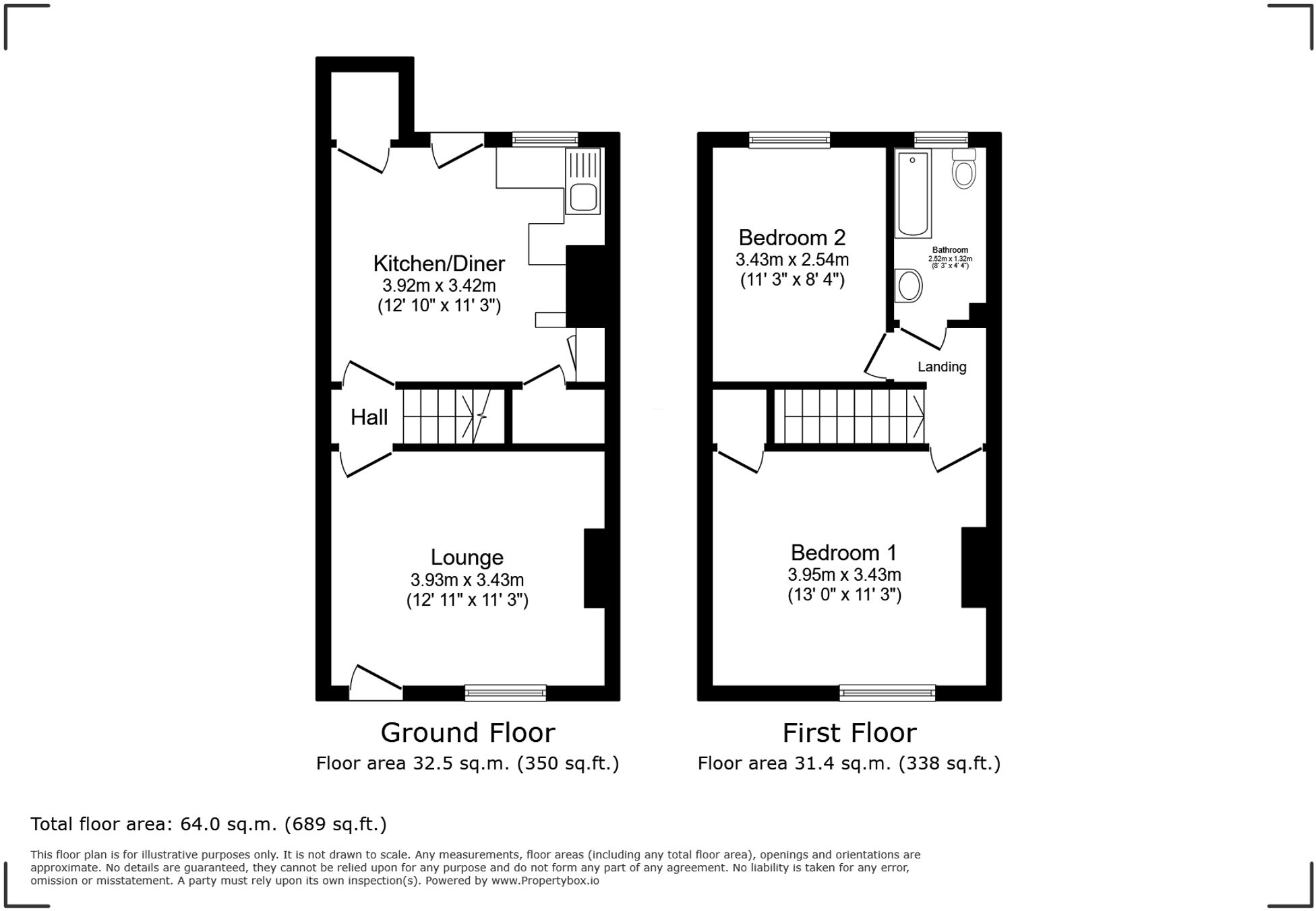 Coronation Street, Barnsley, S71 floorplan