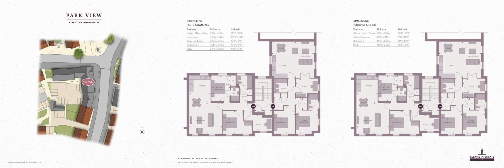 Cowells Road. Plot 153, Park View, OX20 floorplan