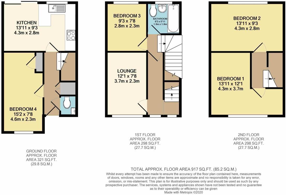 All Saints Road, Murston, Sittingbourne, Kent, ME10 floorplan