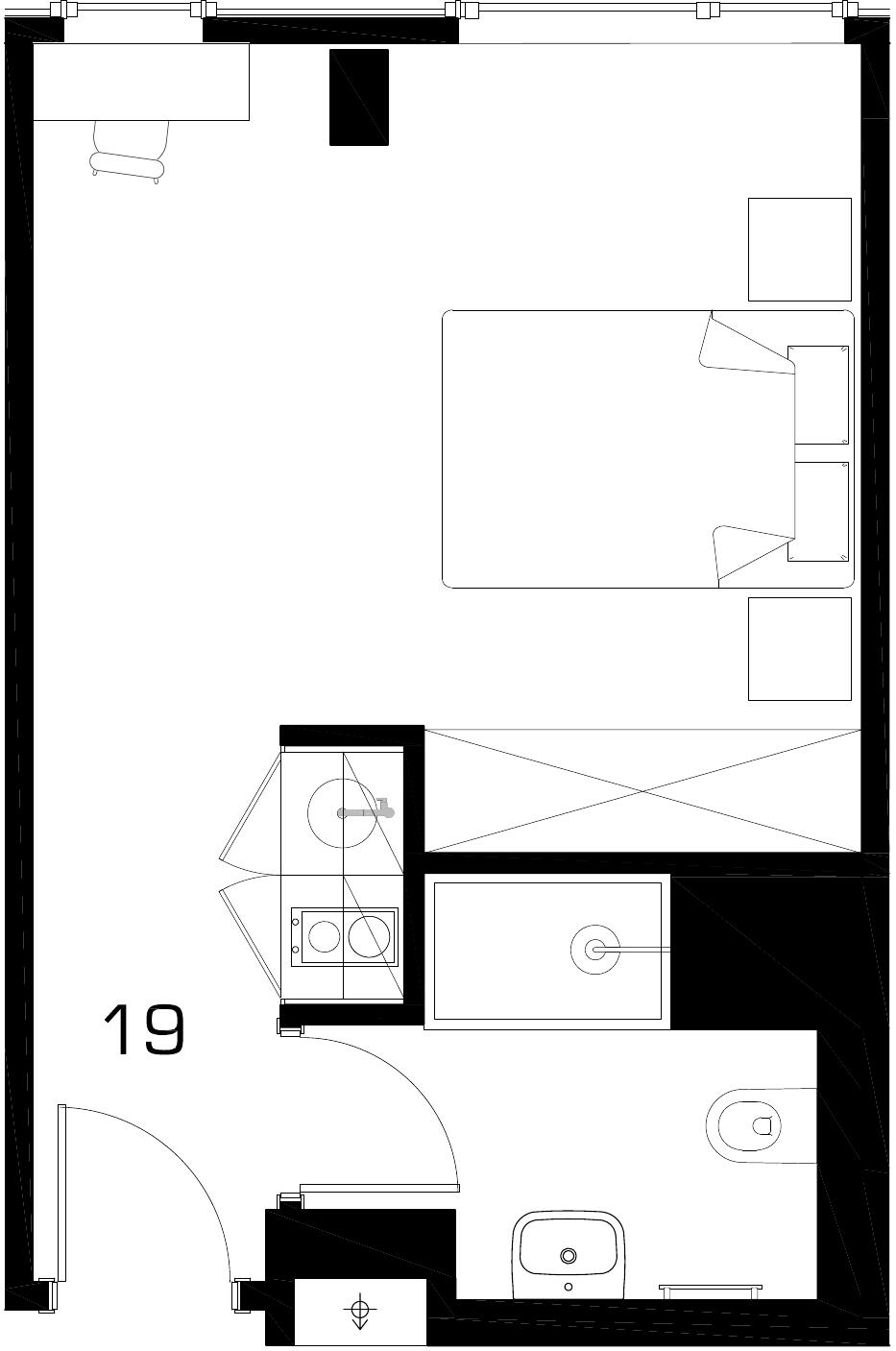 Quarters Apartments, Wellesley Road, Croydon floorplan