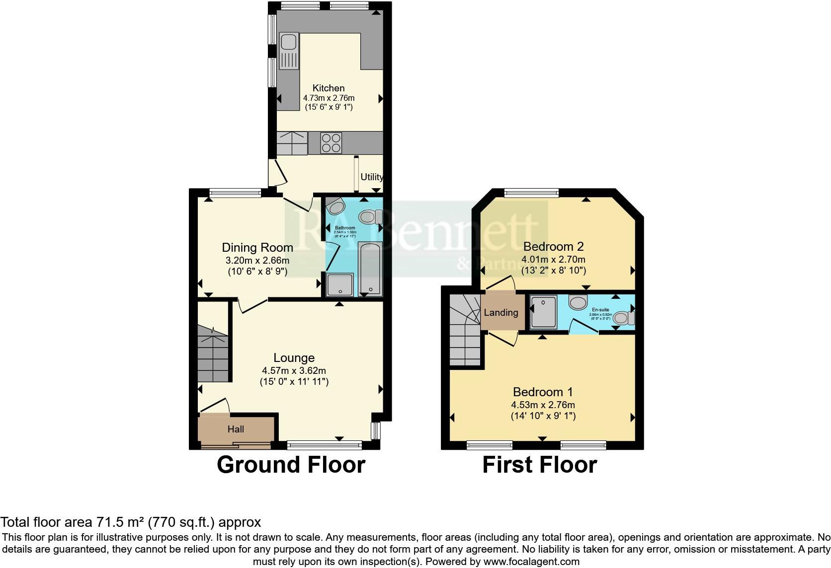 Lewis Road, Radford Semele, Leamington Spa, Warwickshire, CV31 floorplan