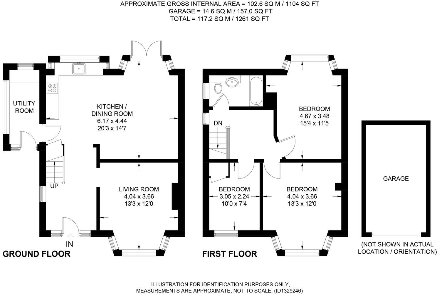 Prospect Road, Bradway, Sheffield floorplan