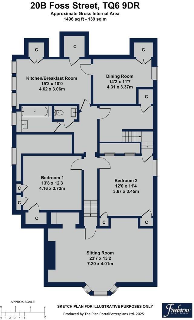 Foss Street, Dartmouth floorplan