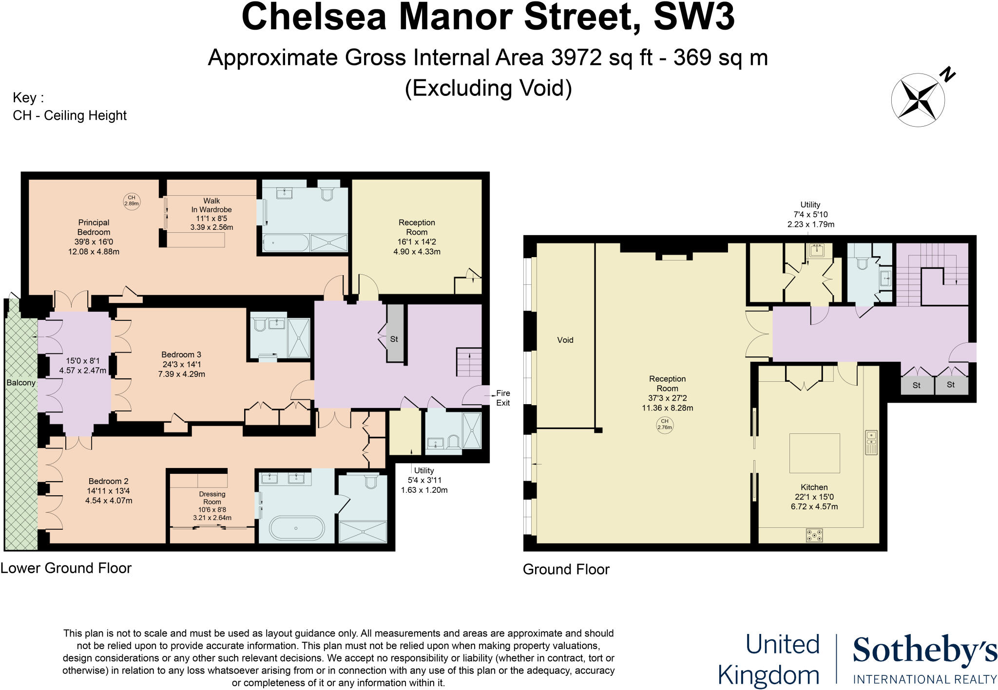Chelsea Manor Street, Chelsea, London, SW3 floorplan