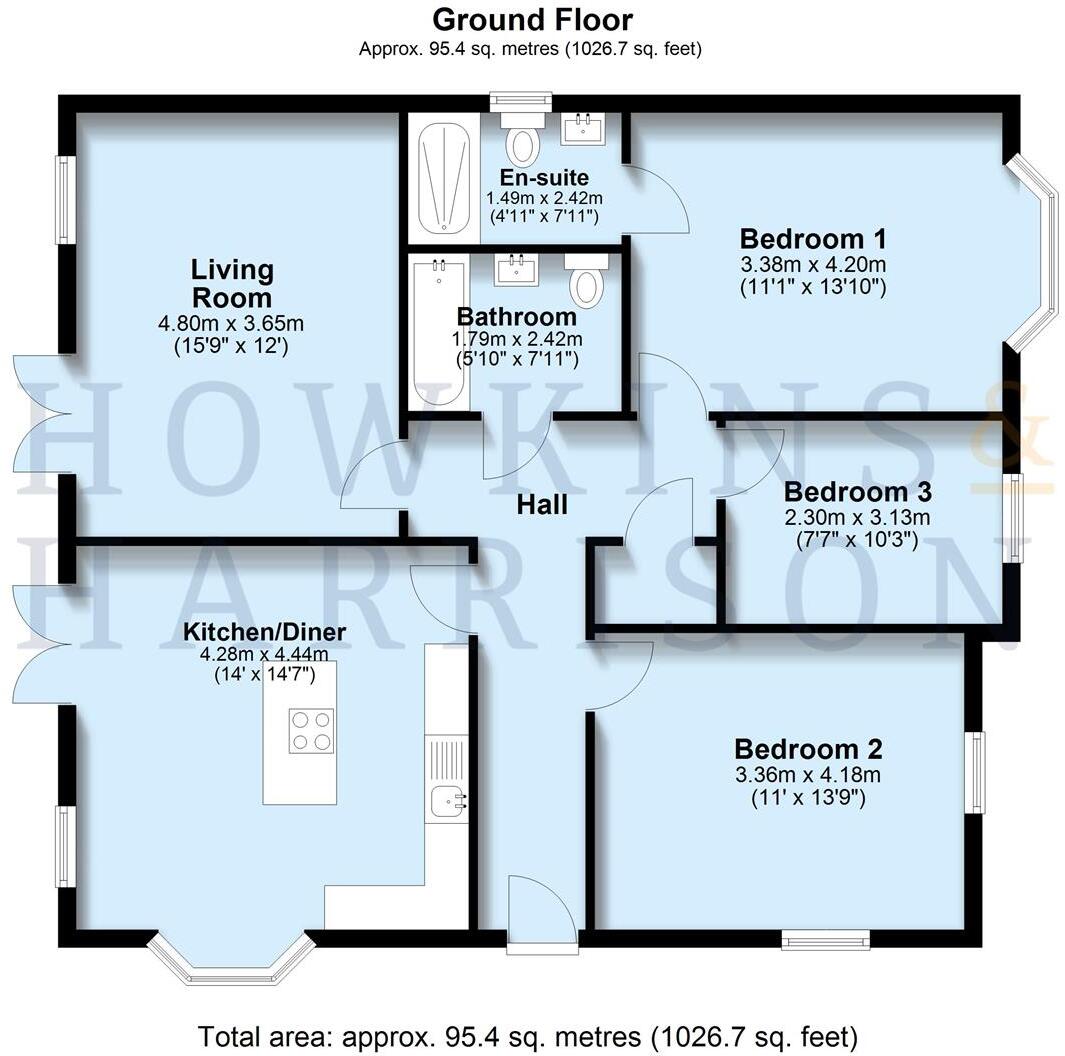 Forest Road, Coalville, LE67 floorplan