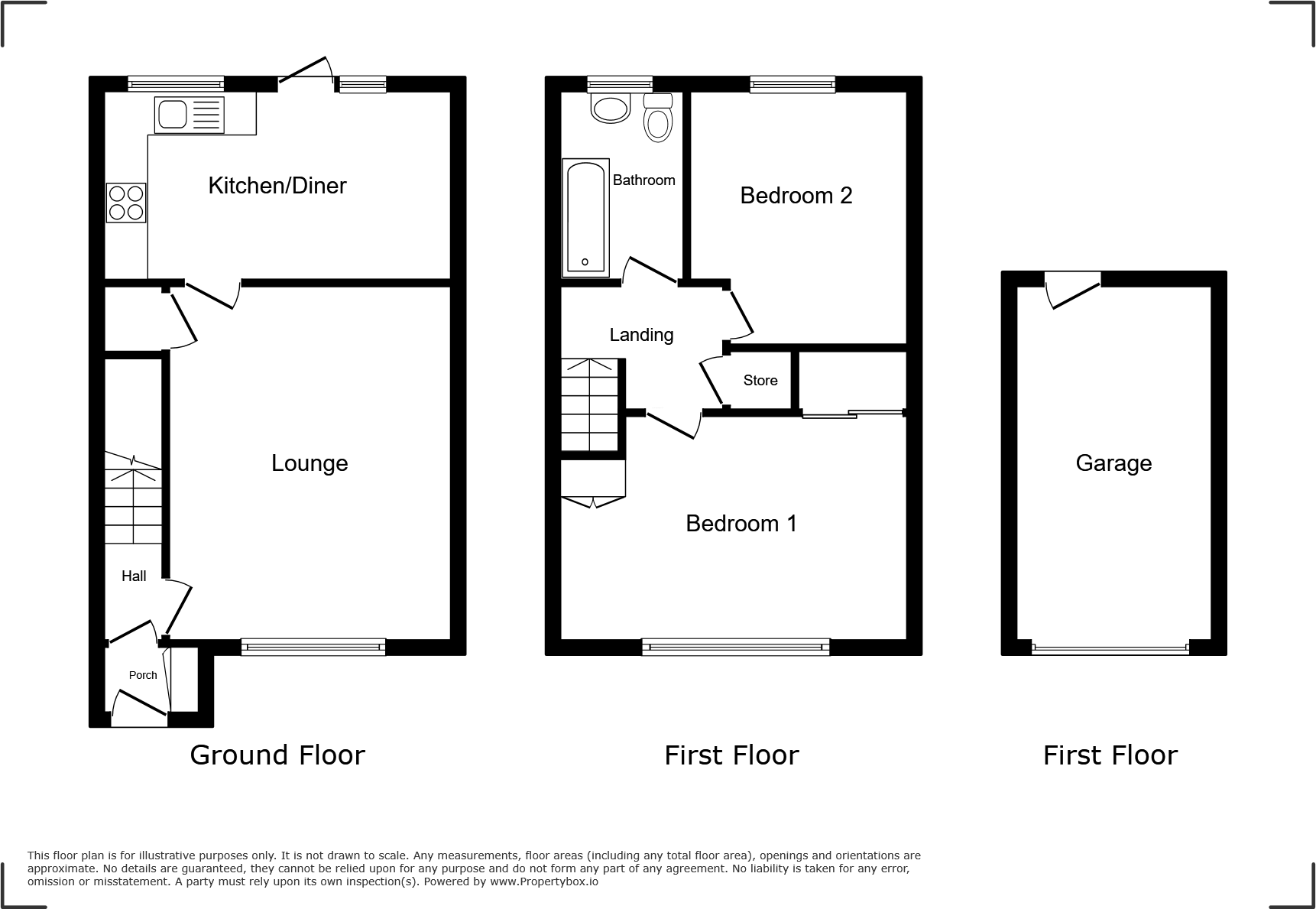 Ledwych Road, Droitwich, Worcestershire floorplan