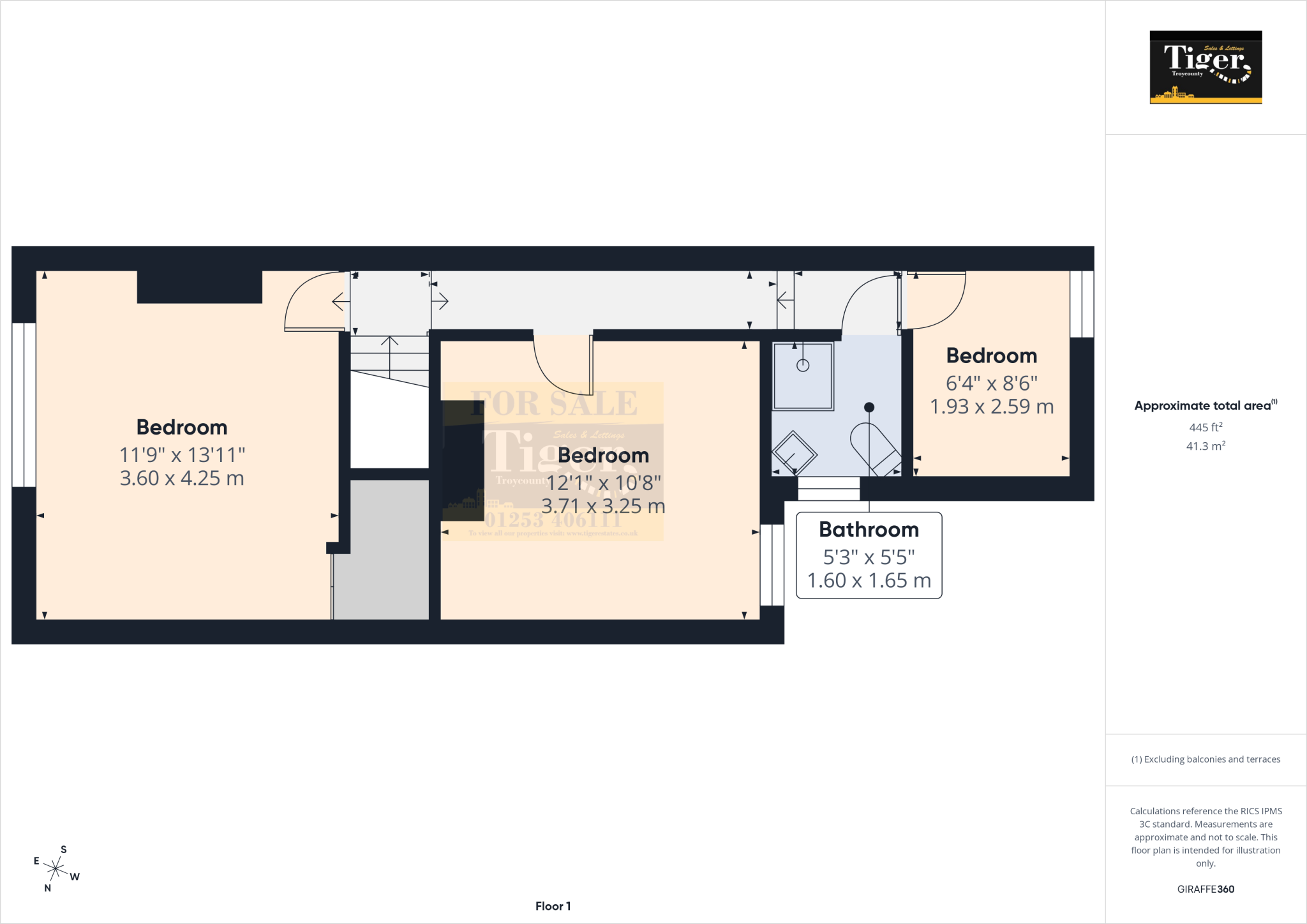 Clinton Avenue, Blackpool floorplan