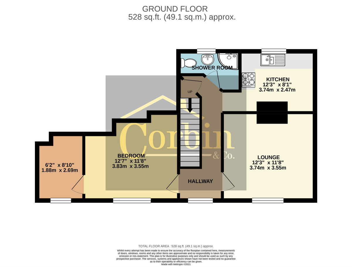 Canford Road, Bournemouth, BH11 8 floorplan