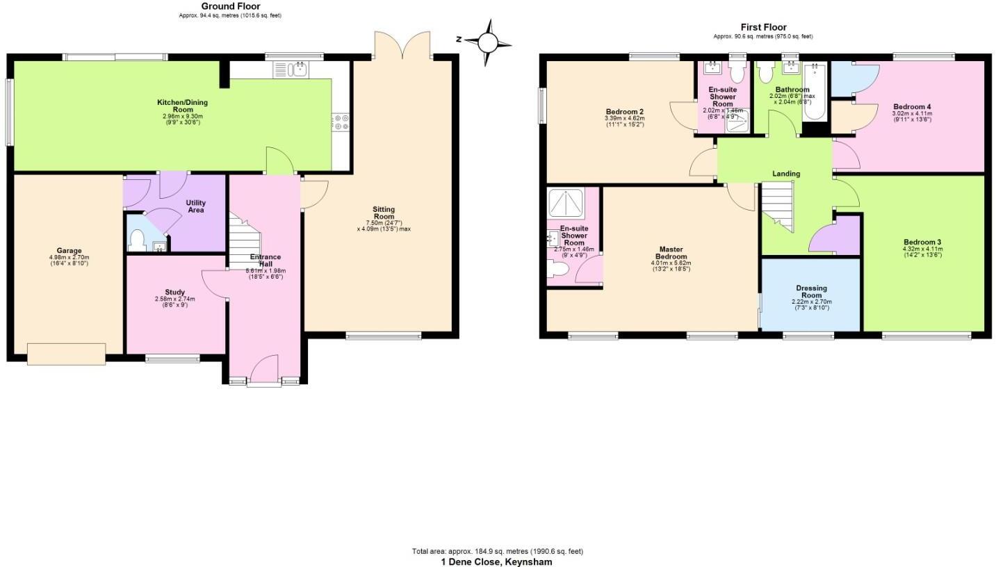 Dene Close, Keynsham, Bristol floorplan