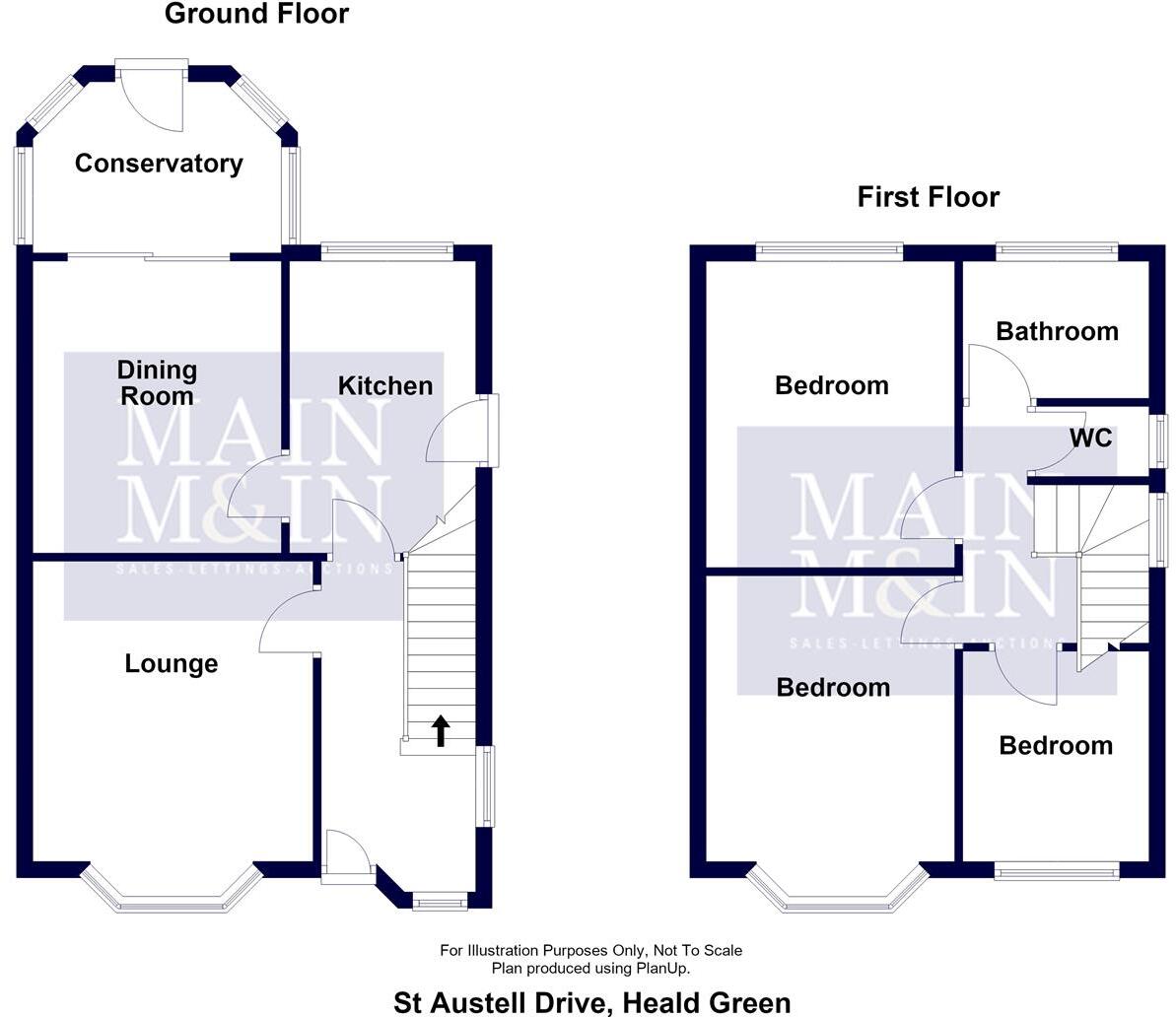 St Austell Drive, Heald Green, Cheadle floorplan
