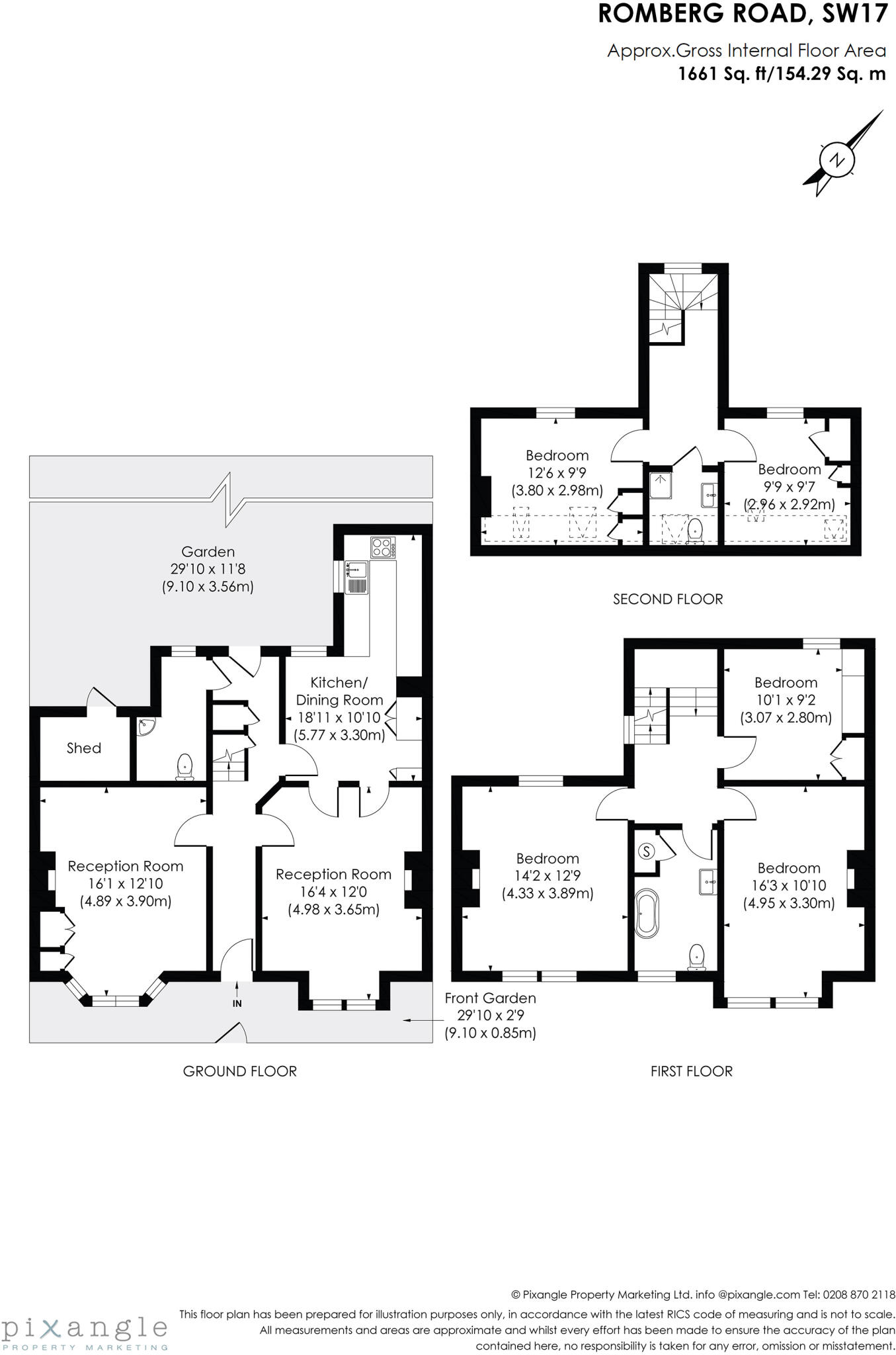 Romberg Road, Tooting Bec floorplan