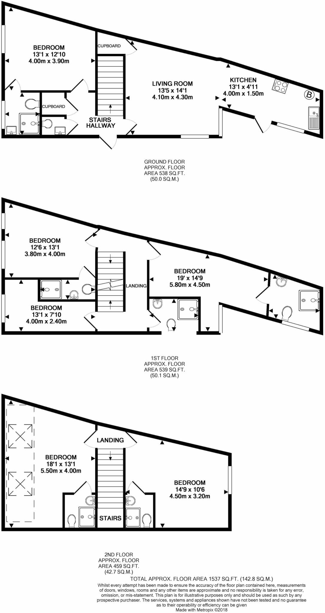 Grove Road, Nottingham, NG7 floorplan