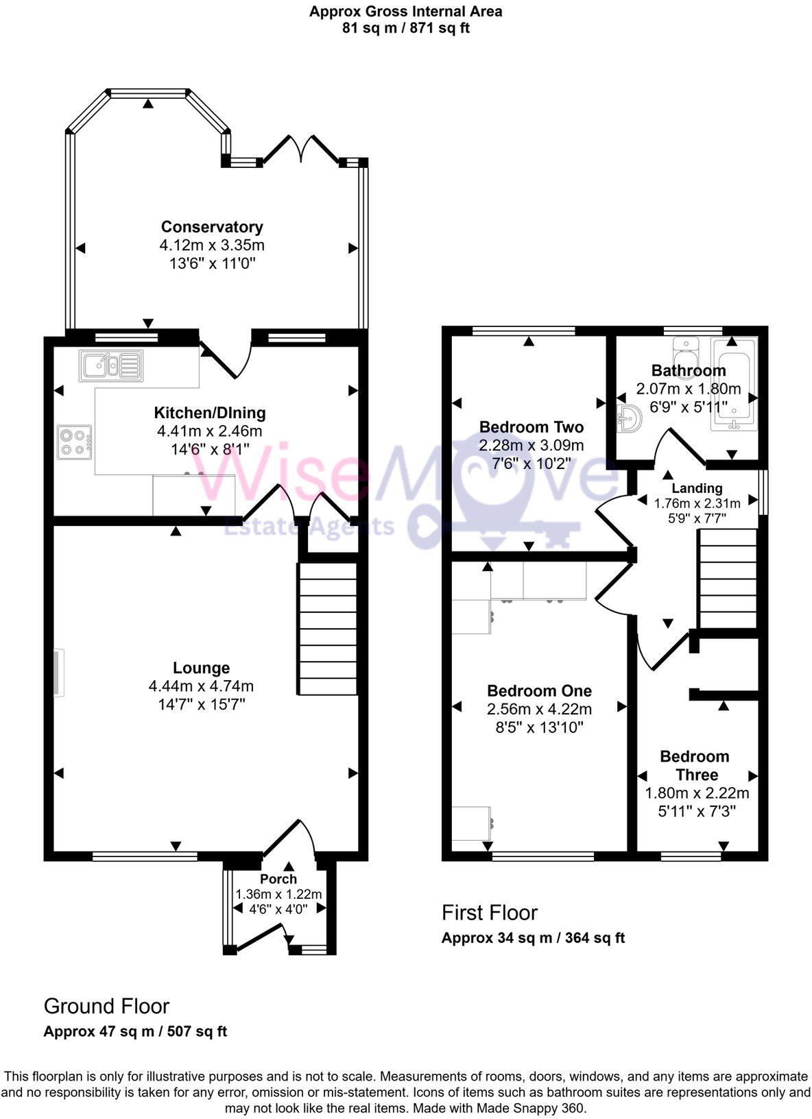 Suttons Lane, Widnes, WA8 7UF floorplan