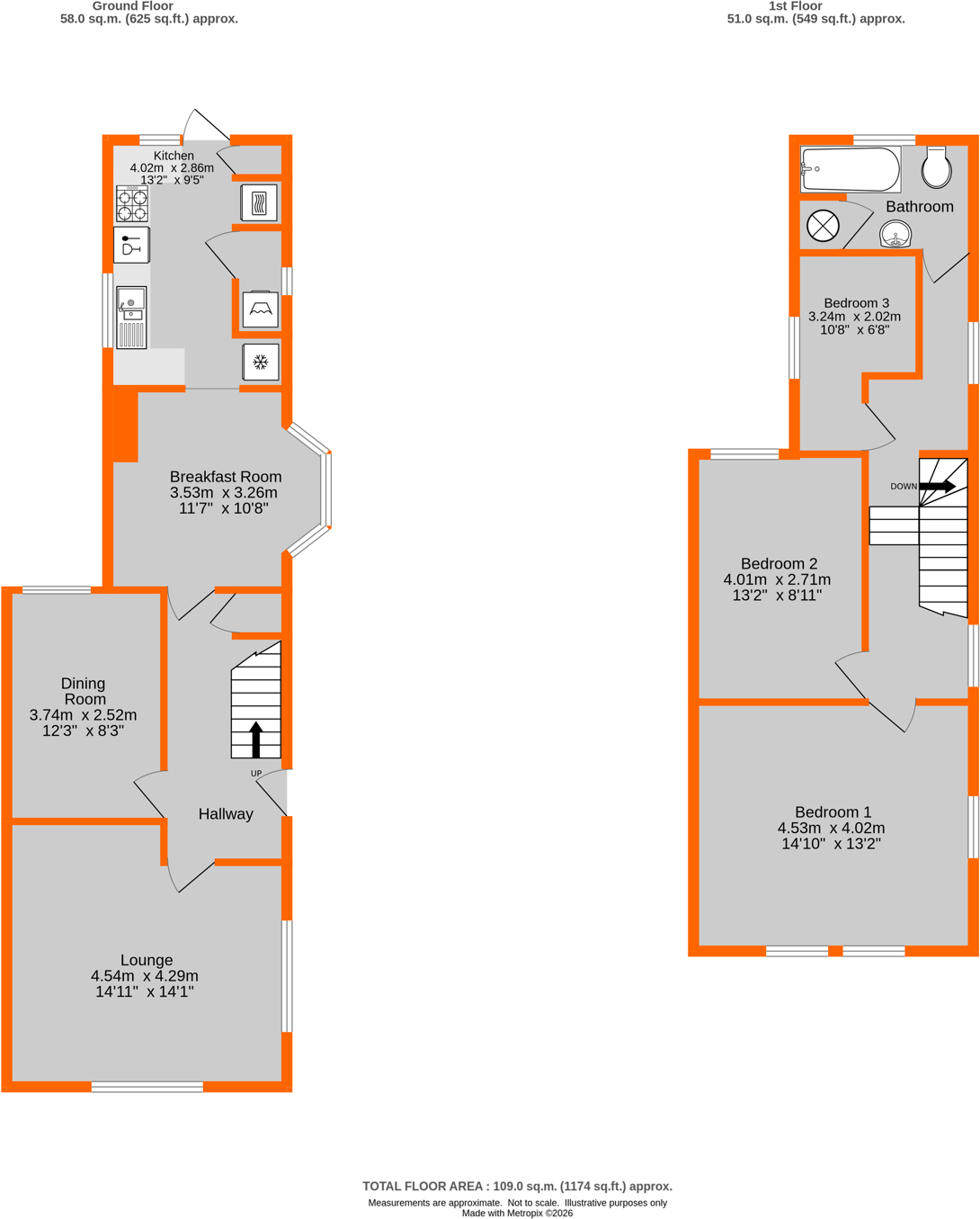 Heathfield Road, Bromley, BR1 floorplan