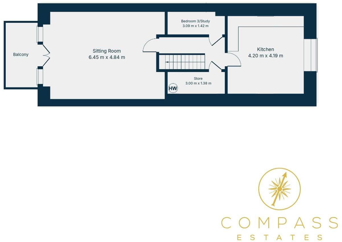Owl Cote Byre, Carrick Shore, Gatehouse Of Fleet floorplan