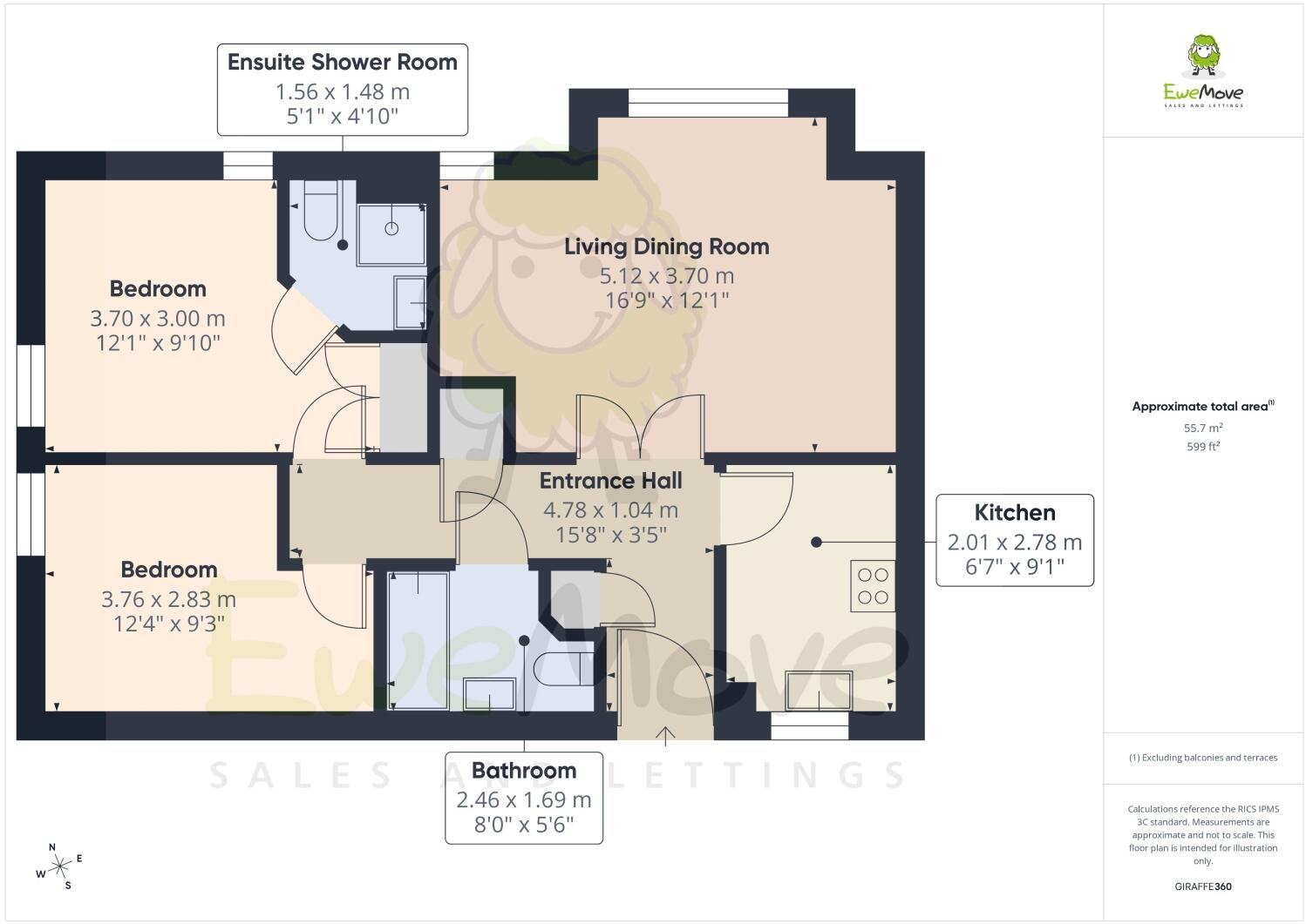 Coe's Green, Chattenden, Rochester, ME3 8PY floorplan