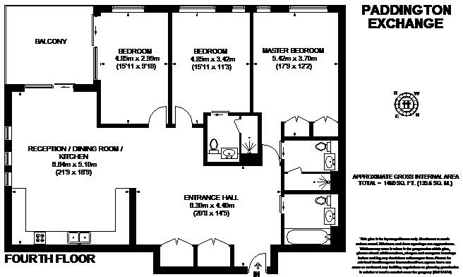 Hermitage Street Paddington W2 floorplan