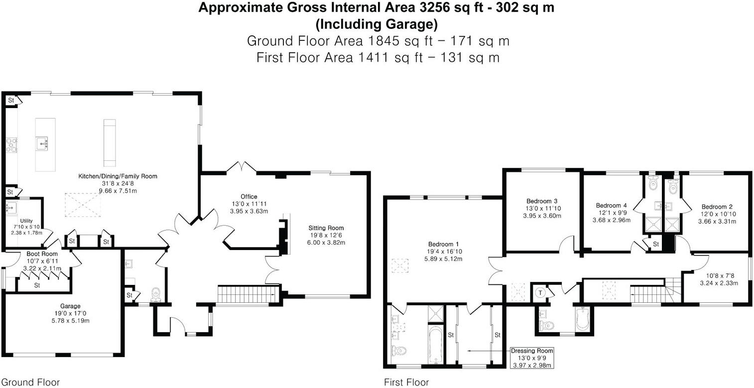 Horsham Road, Cranleigh, GU6 8DY floorplan