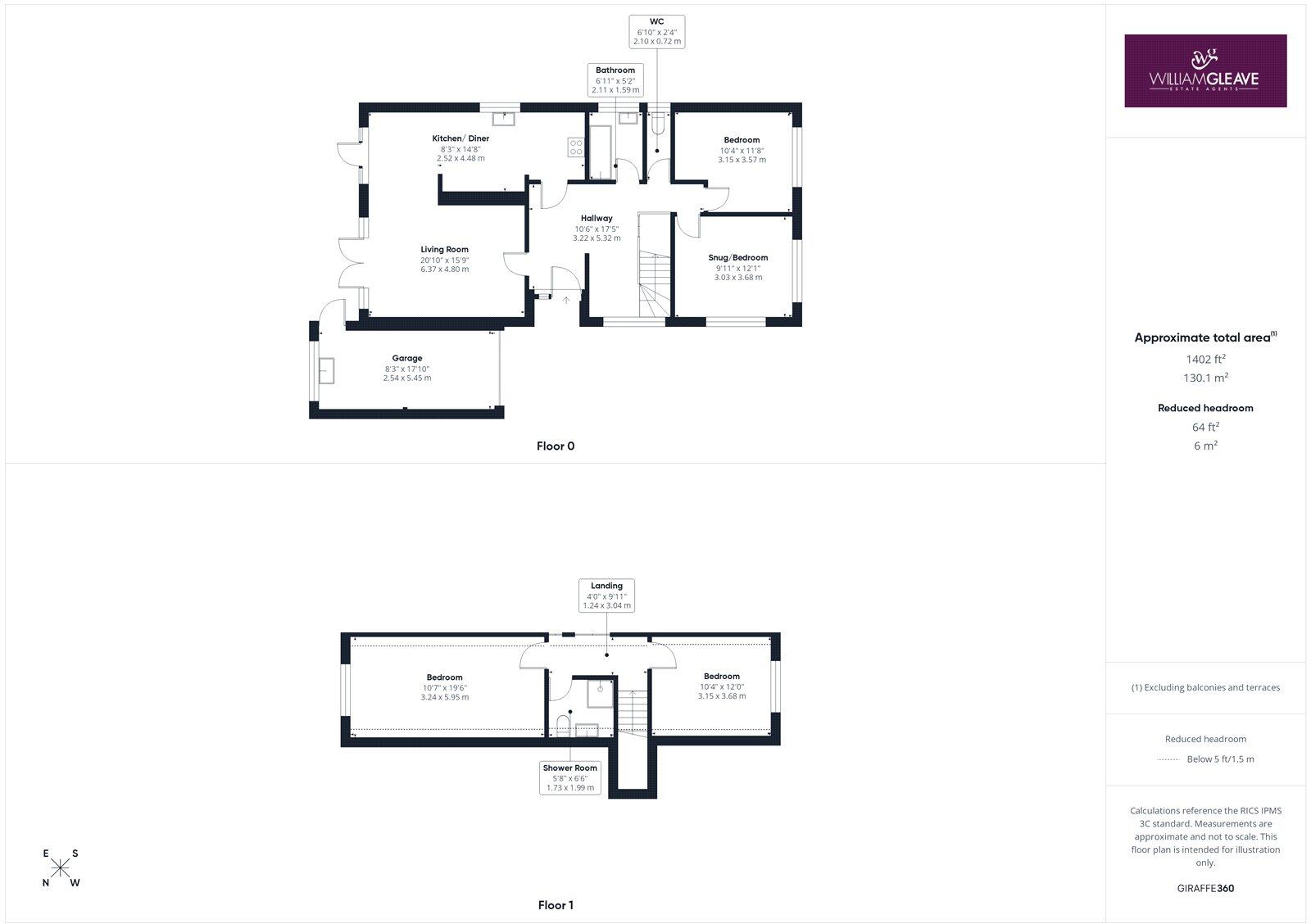 Hill View Road, Llanrhos, Llandudno, Conwy, LL30 floorplan