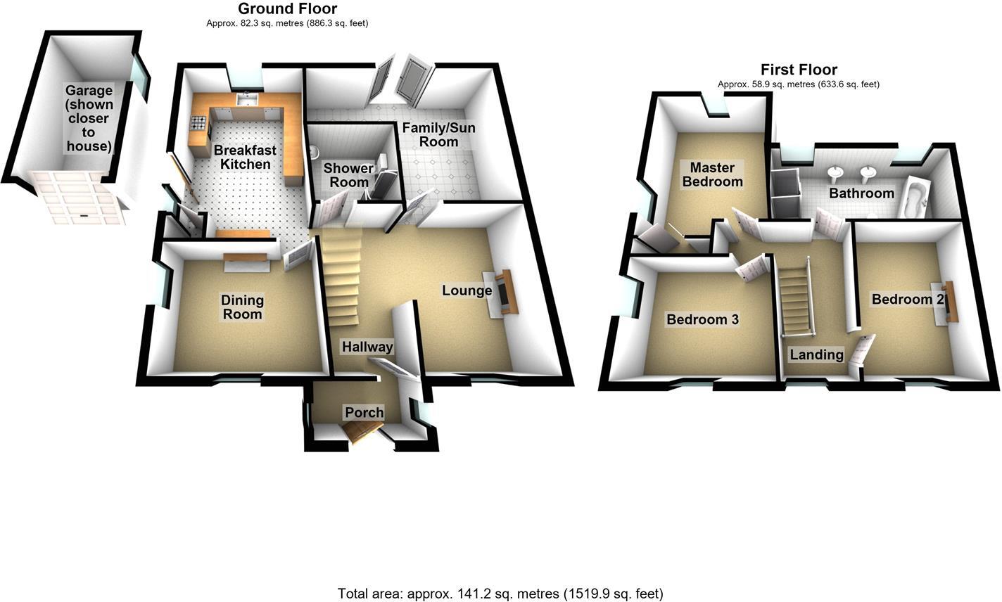 Harborough Road, Clipston, Market Harborough floorplan