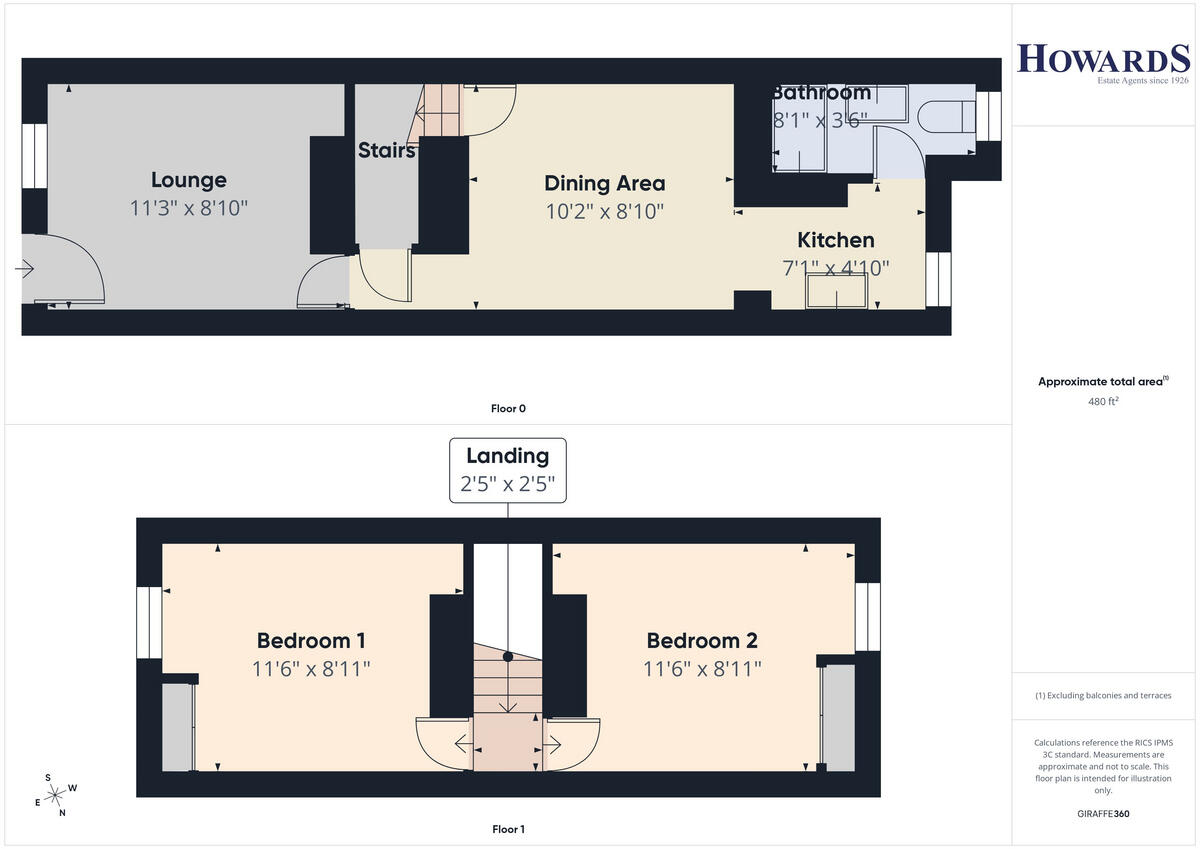 Arnold Street, Lowestoft floorplan