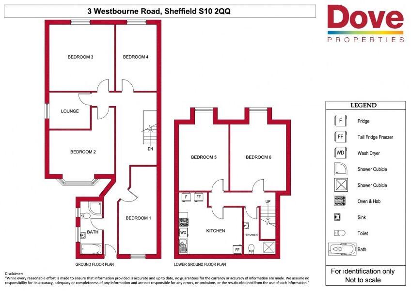 3 Westbourne Road, Broomhill floorplan