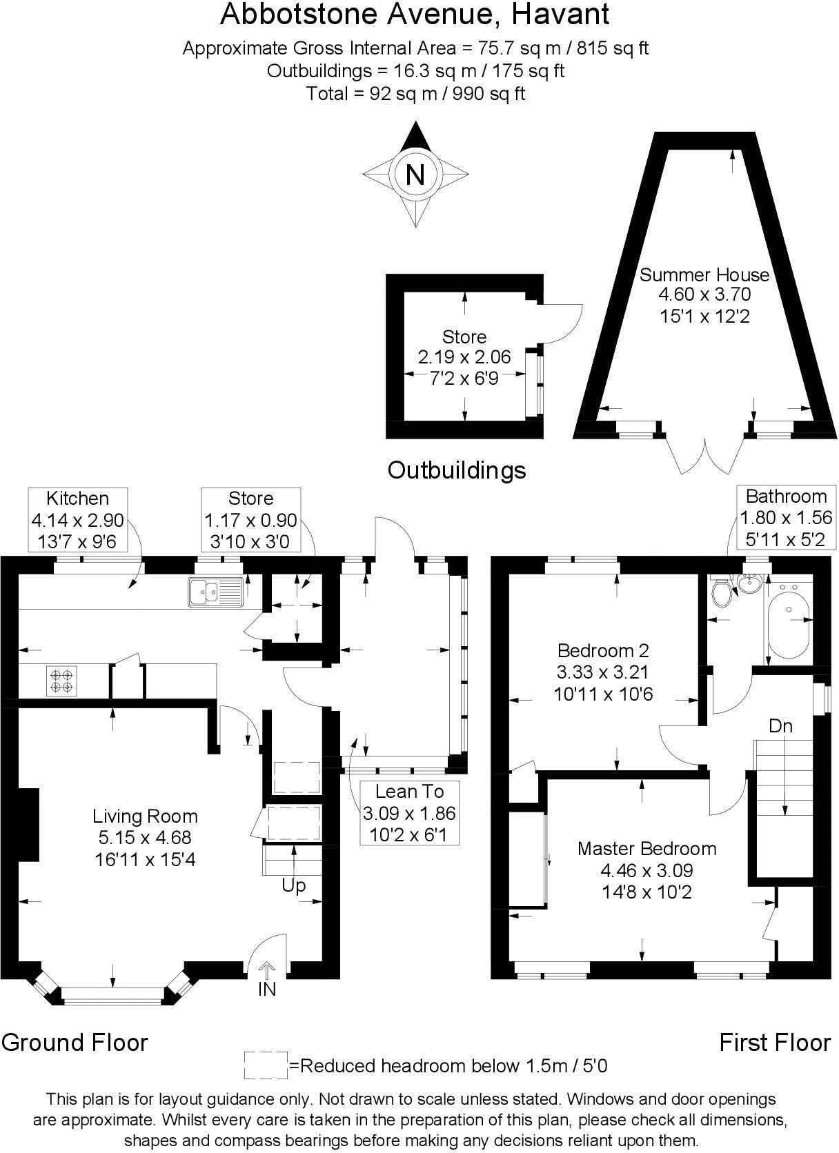 Abbotstone Avenue, Havant floorplan