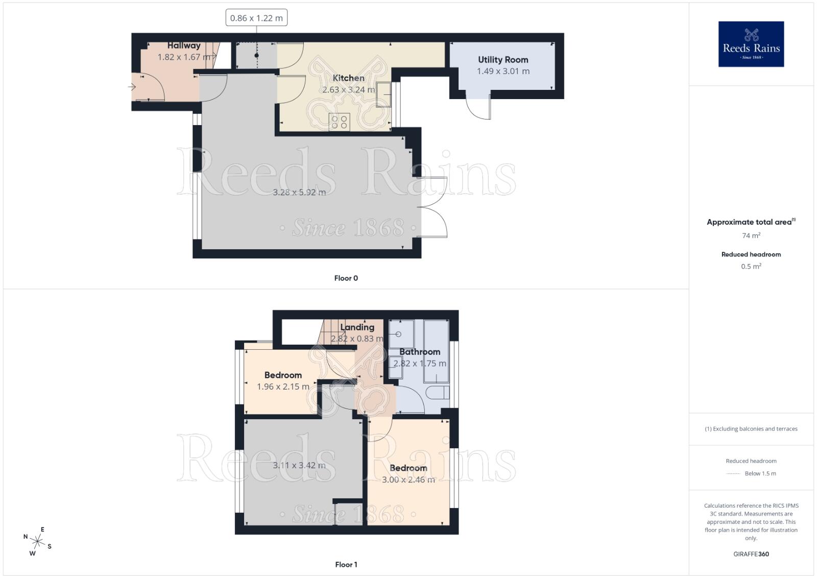 Foxwood Lane, York, North Yorkshire, YO24 floorplan