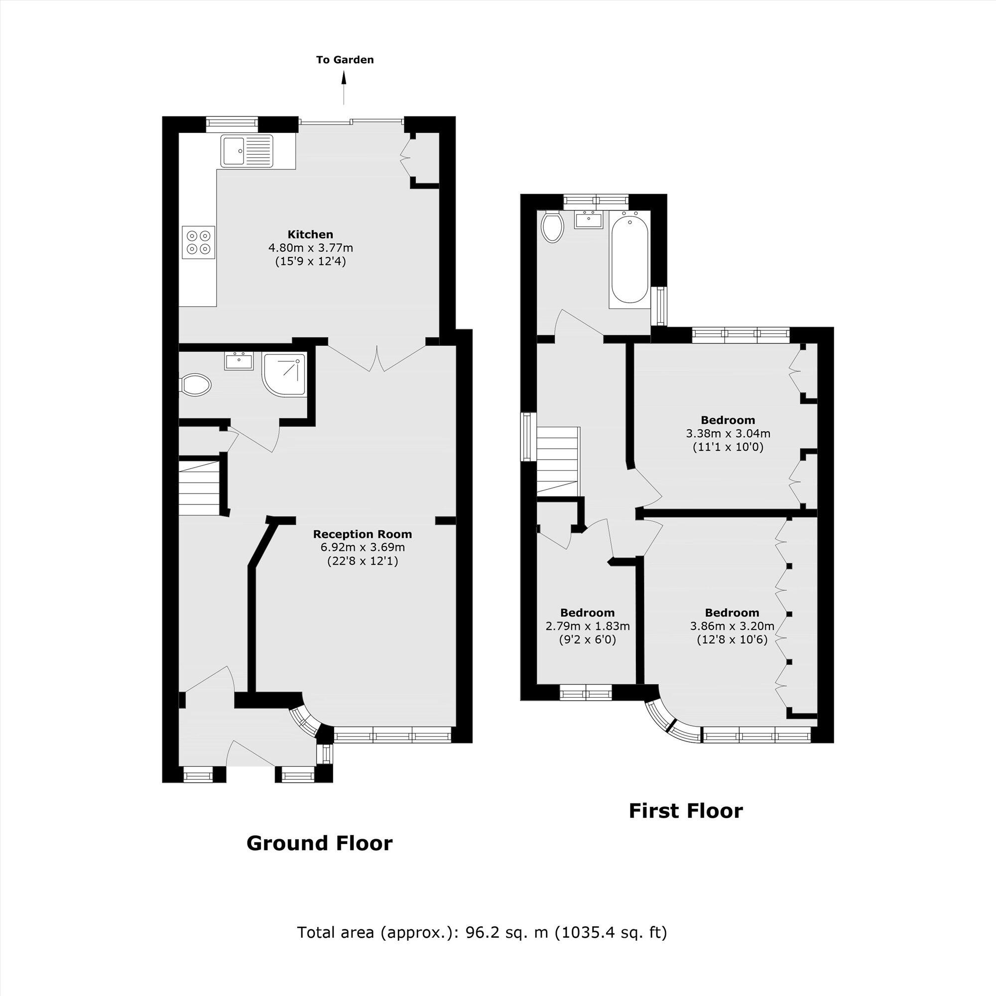 Eastleigh Avenue, Harrow floorplan